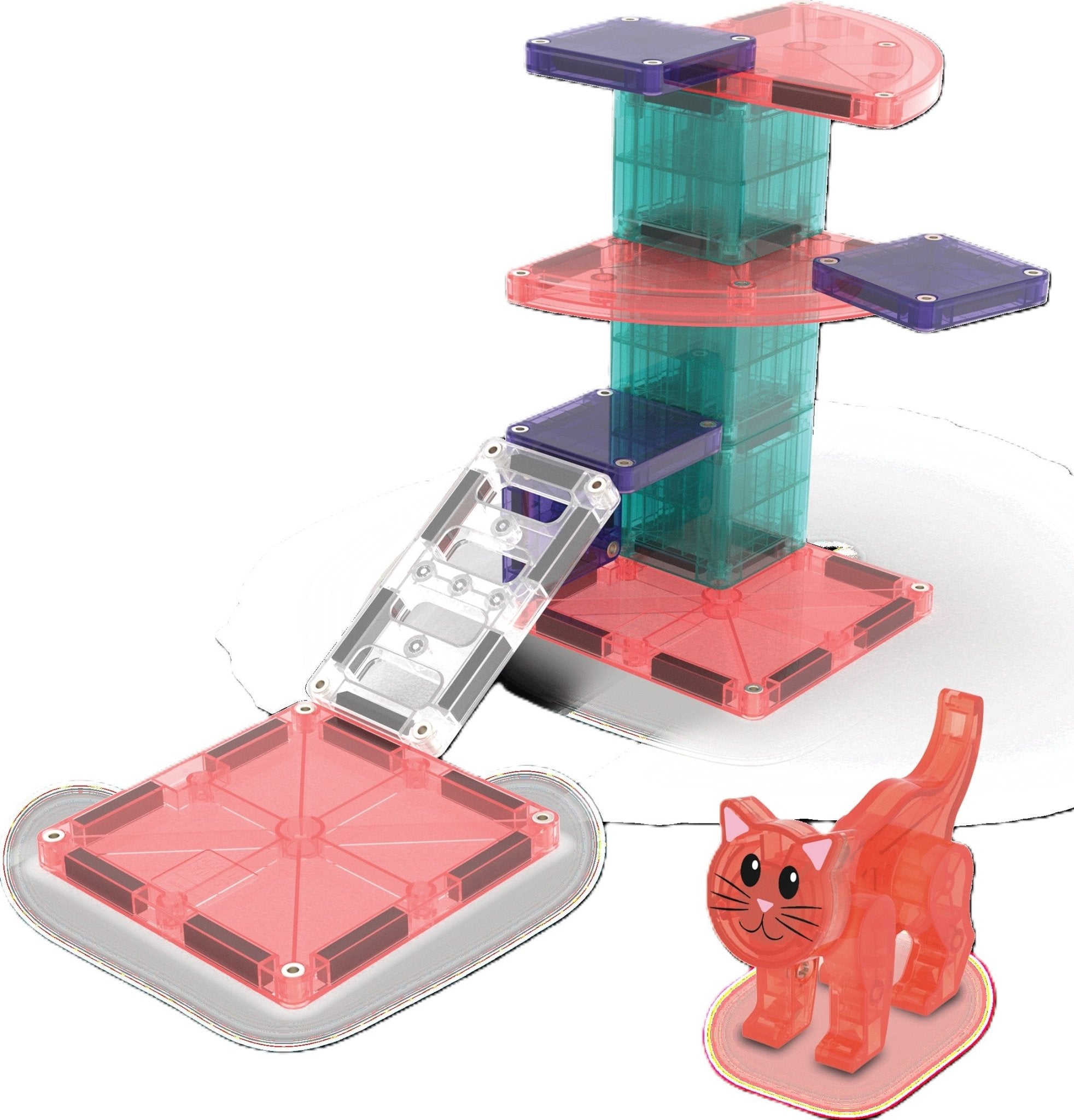 MAGNA - TILES Cat Tree 13 - Piece - Mastermind Toys___245568