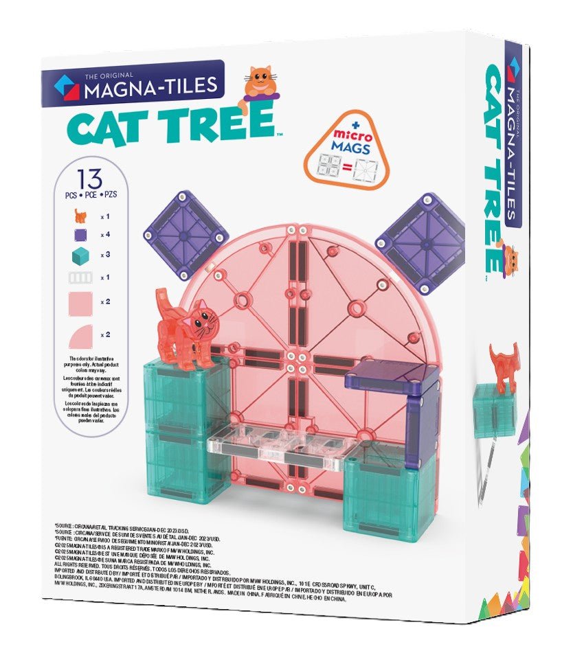 MAGNA - TILES Cat Tree 13 - Piece - Mastermind Toys___245568