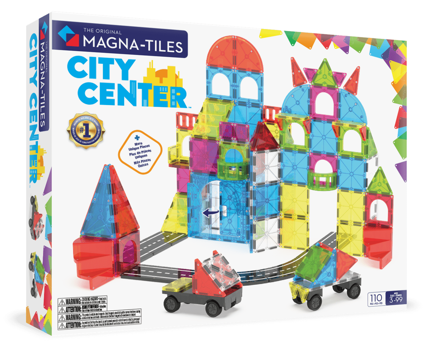 MAGNA - TILES City Center 110 - Piece - Mastermind Toys___245575