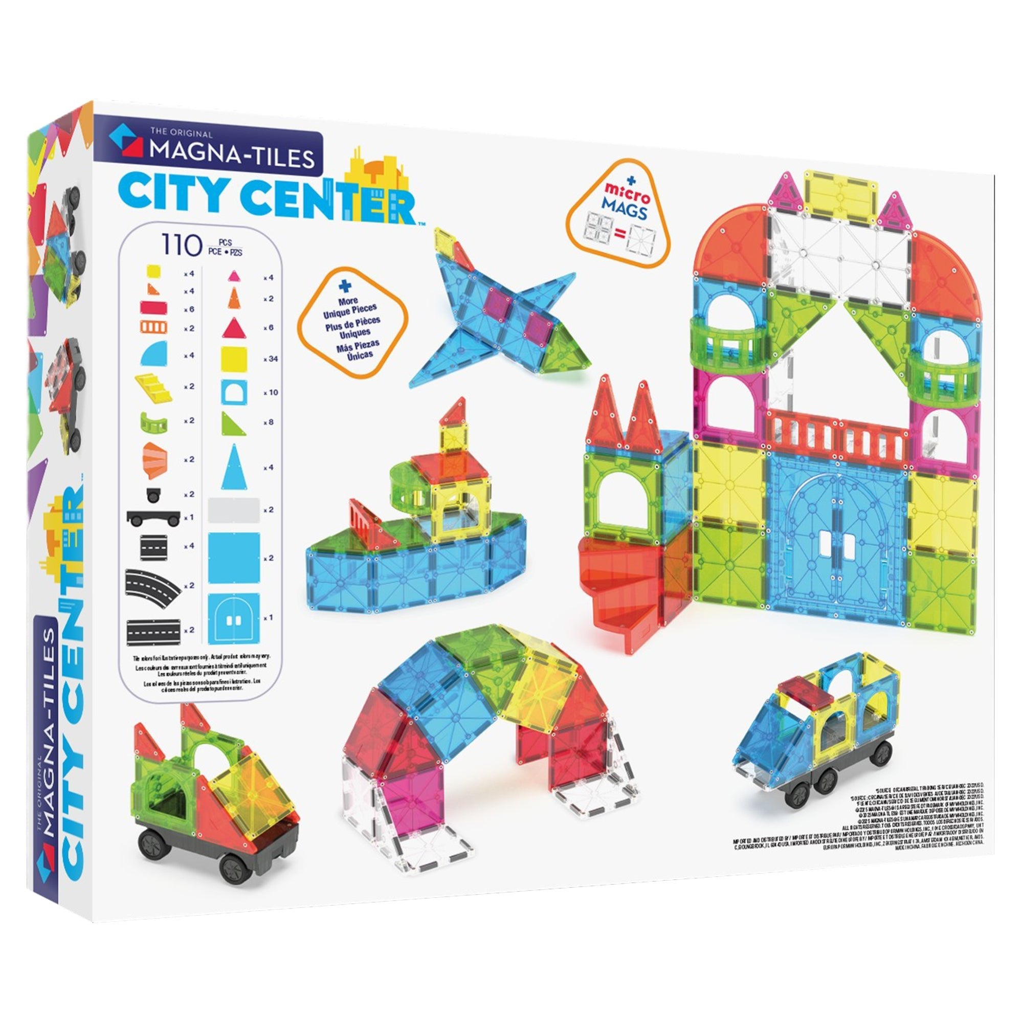 MAGNA - TILES City Center 110 - Piece - Mastermind Toys___245575