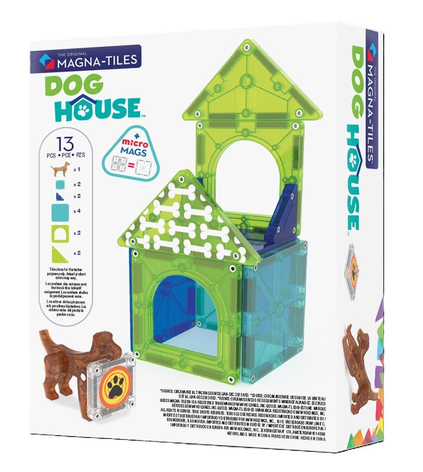 MAGNA - TILES Dog House 13 - Piece - Mastermind Toys___245567