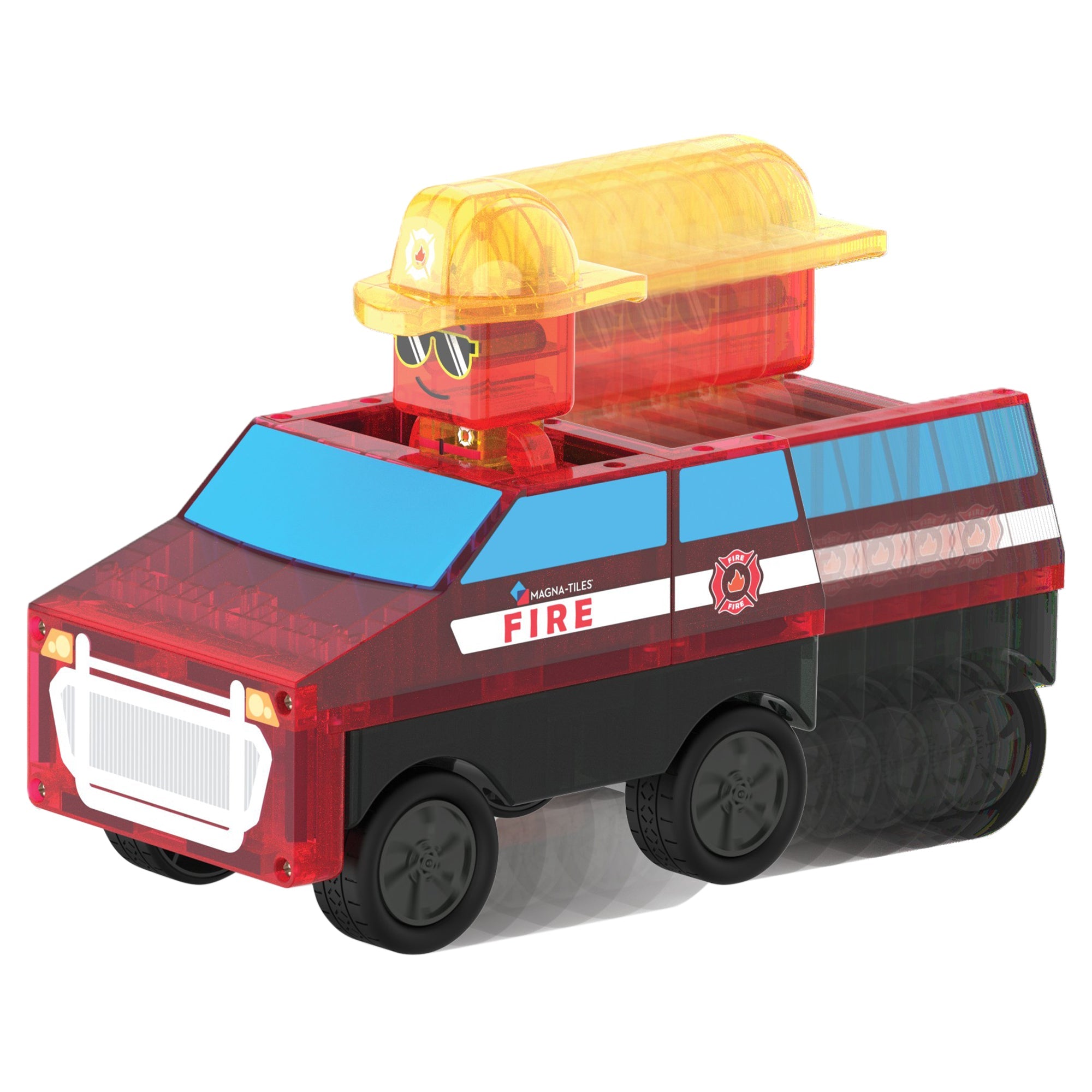 MAGNA - TILES Fire Rescue 27 - Piece - Mastermind Toys___245571