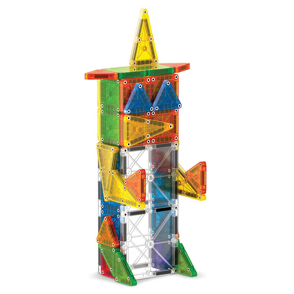 MAGNA - TILES?? microMAGS 70 - Piece Deluxe Magnetic Construction Set, The ORIGINAL Magnetic Brand - Mastermind Toys___234359