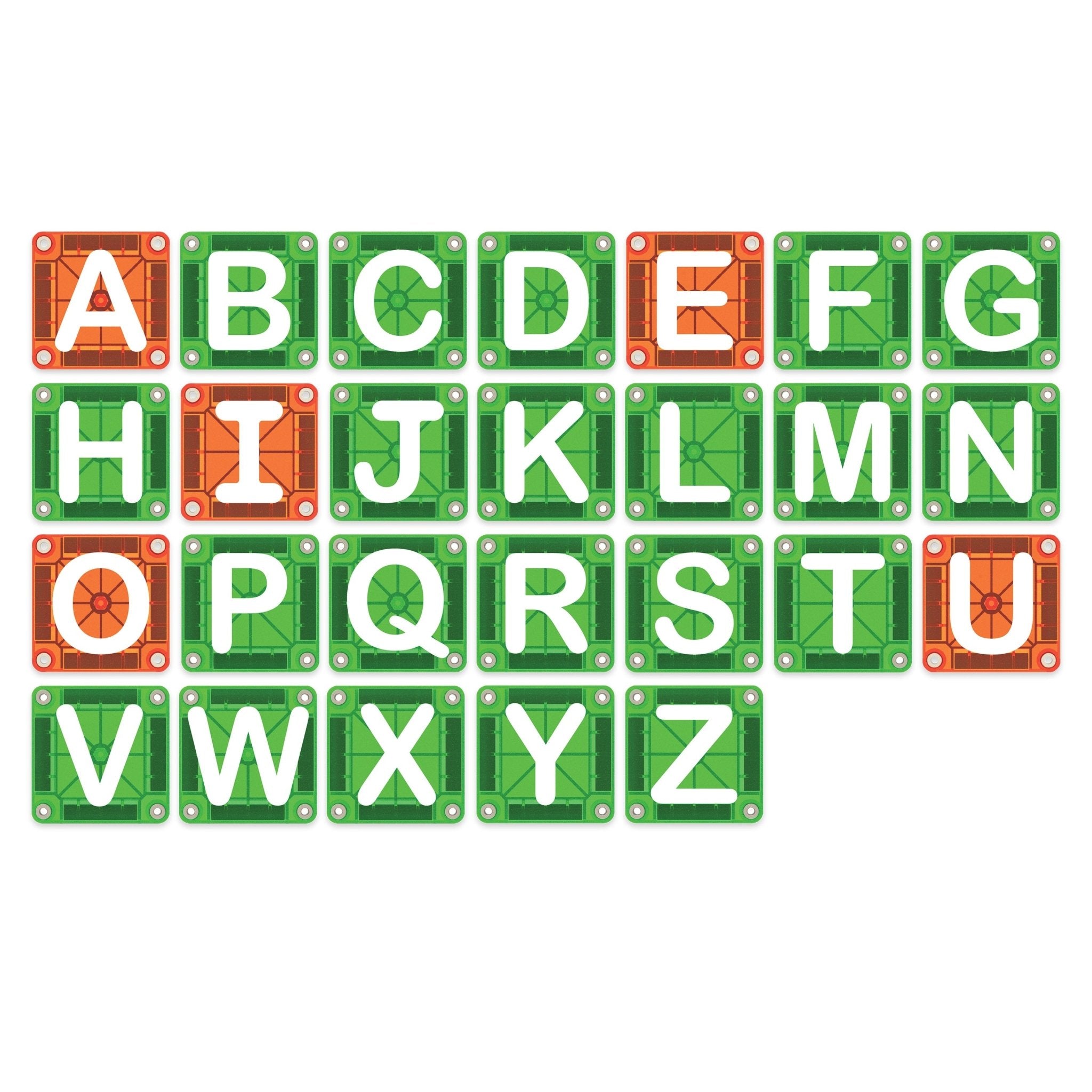 MAGNA-TILES® microMAGS LEARN Letters 56-Piece - Mastermind Toys___255823