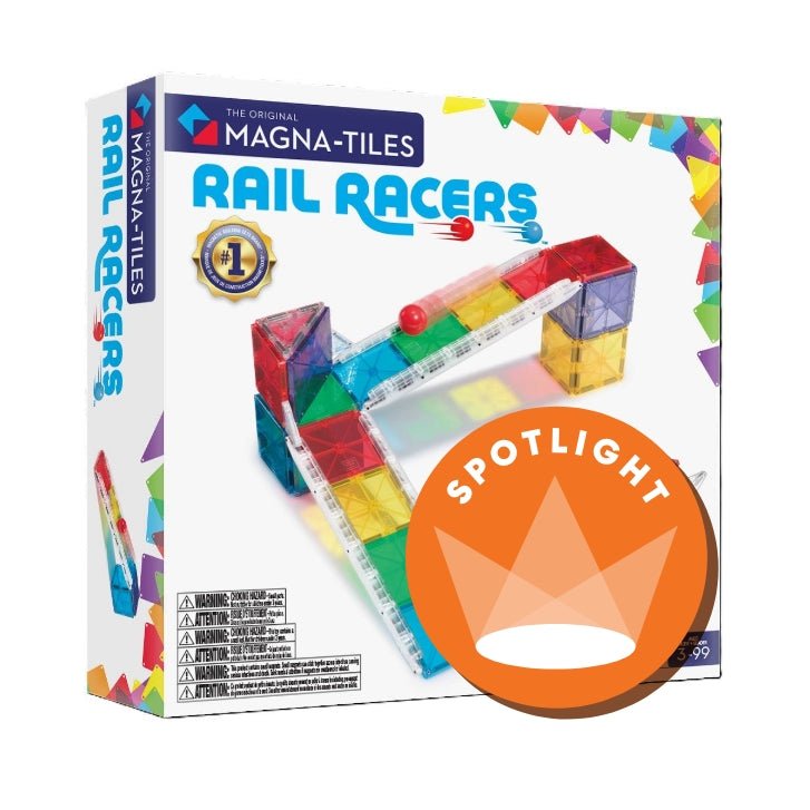MAGNA-TILES Rail Racers 33-Piece - Mastermind Toys___245573