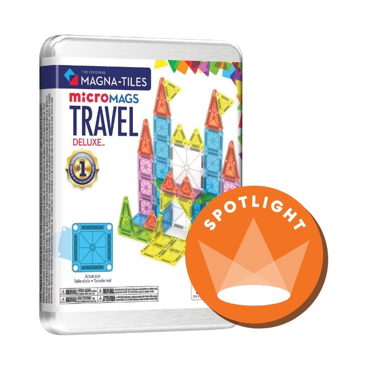 MAGNA-TILES Travel Set Deluxe 55-Piece - Mastermind Toys___245576