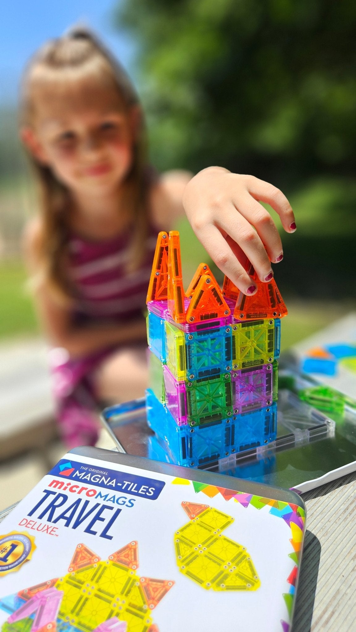 MAGNA-TILES Travel Set Deluxe 55-Piece – Mastermind Toys