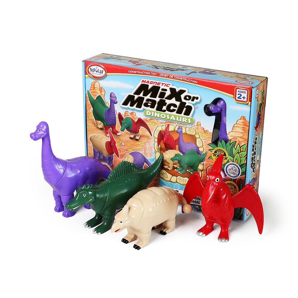 Magnetic Mix or Match Dinosaurs - Mastermind Toys___223078