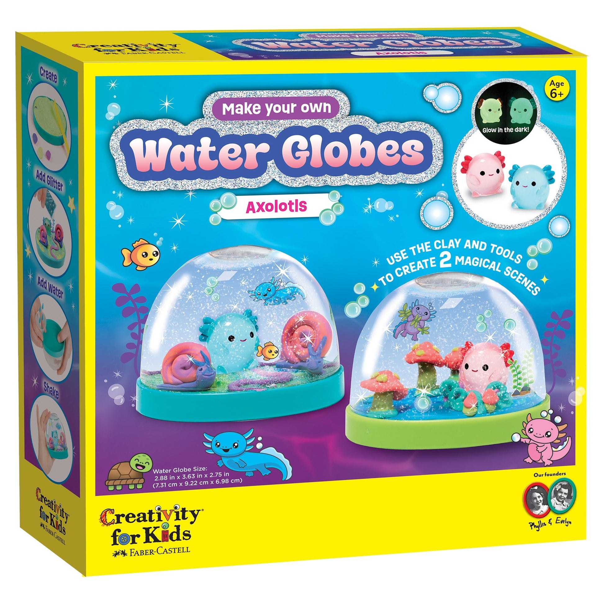 Make Your Own Water Globes Axolotl - Mastermind Toys___248343