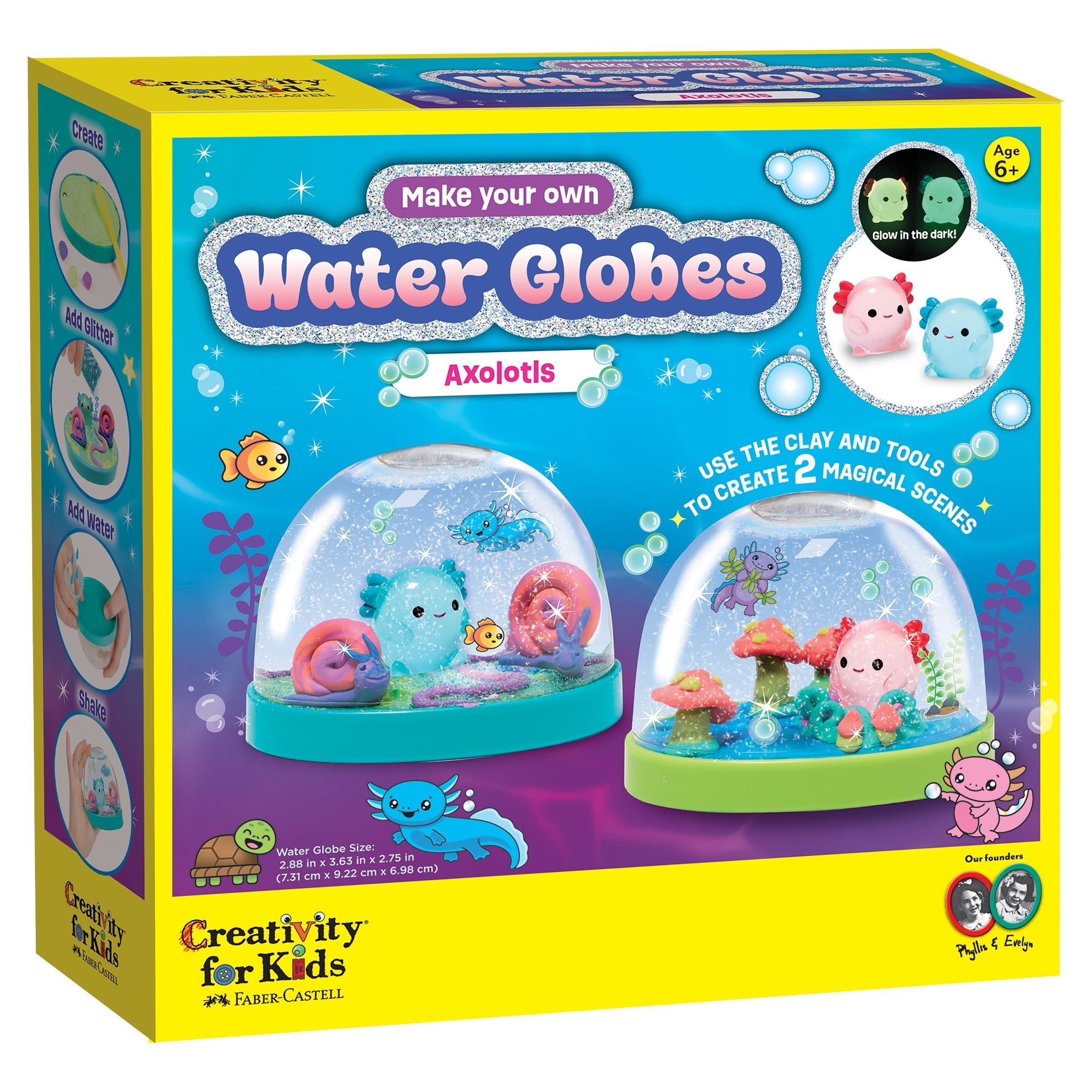 Make Your Own Water Globes Axolotl - Mastermind Toys___248343