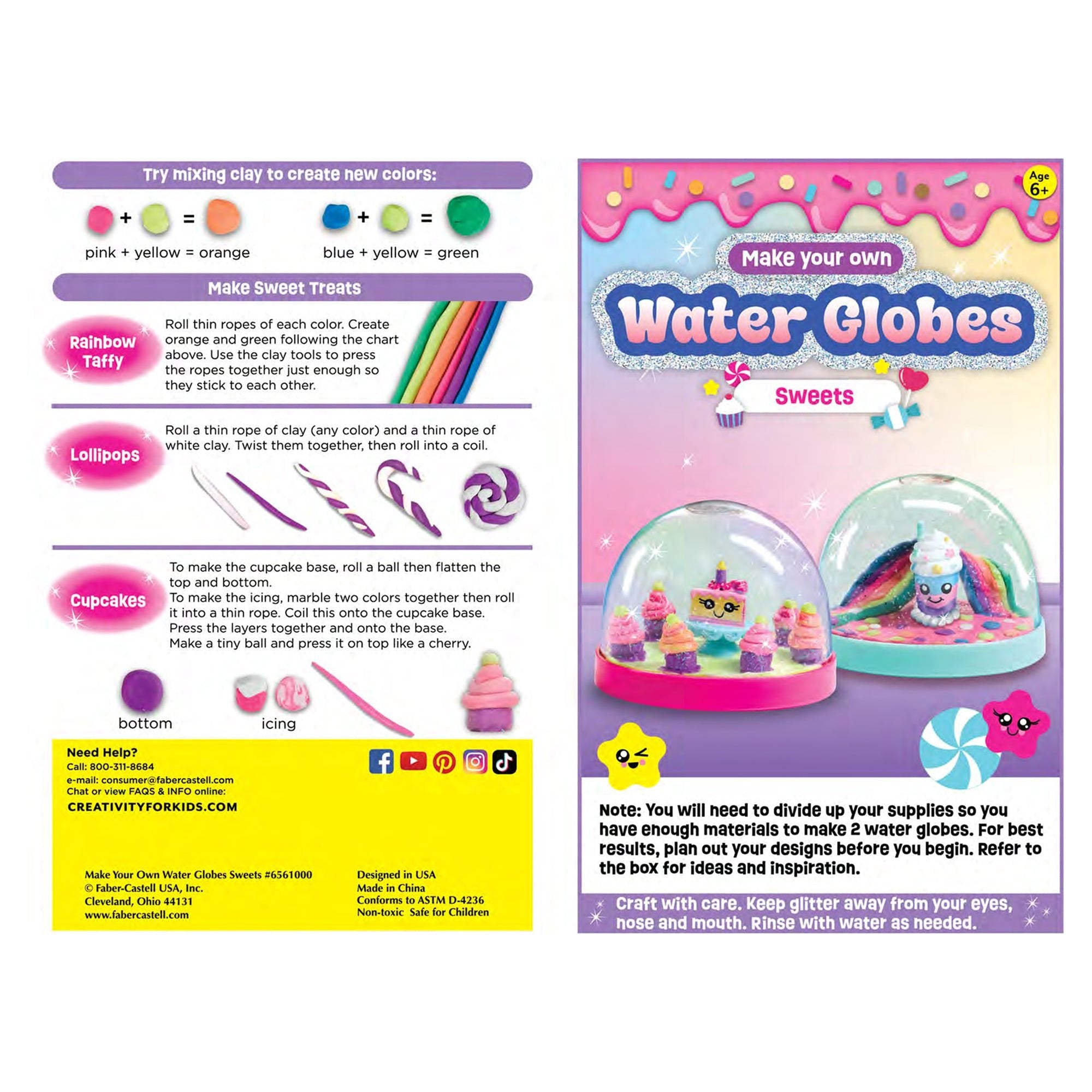 Make Your Own Water Globes Sweets - Mastermind Toys___248342