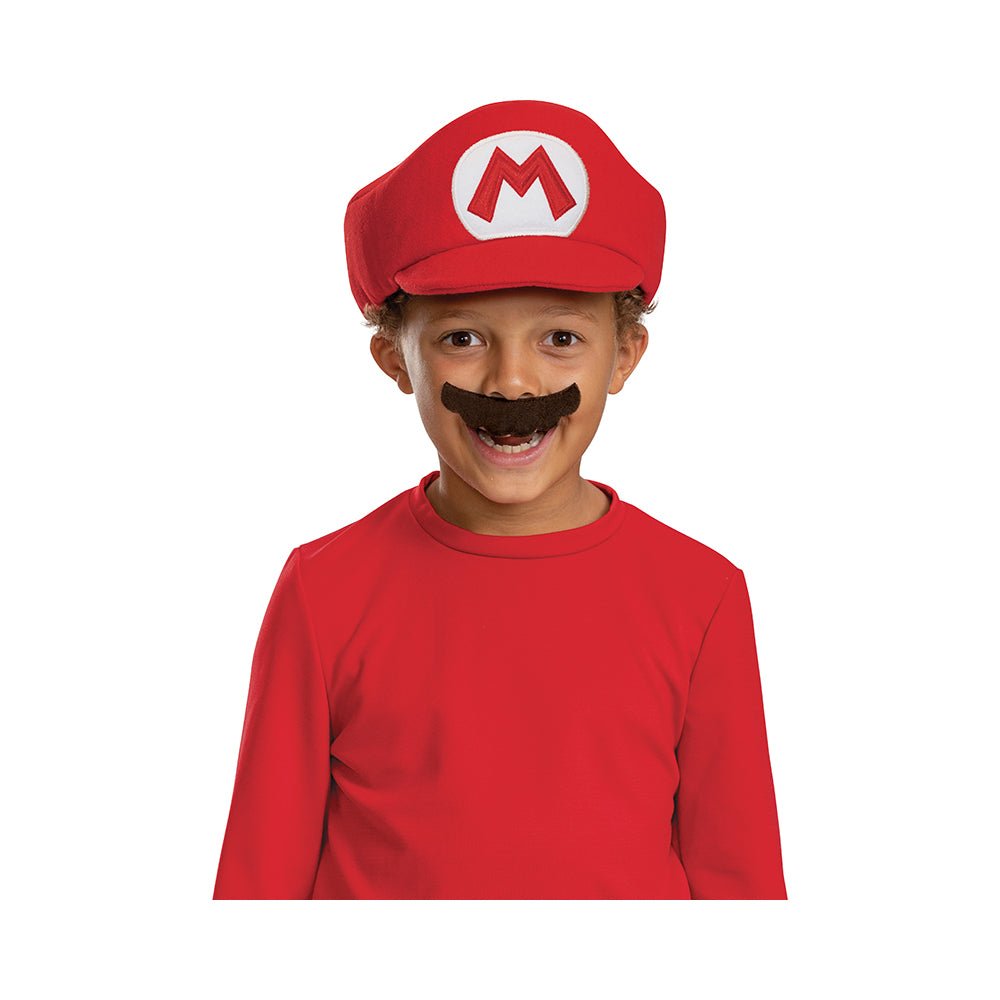 Mario Elavated Hat + Mustache - Mastermind Toys___232385