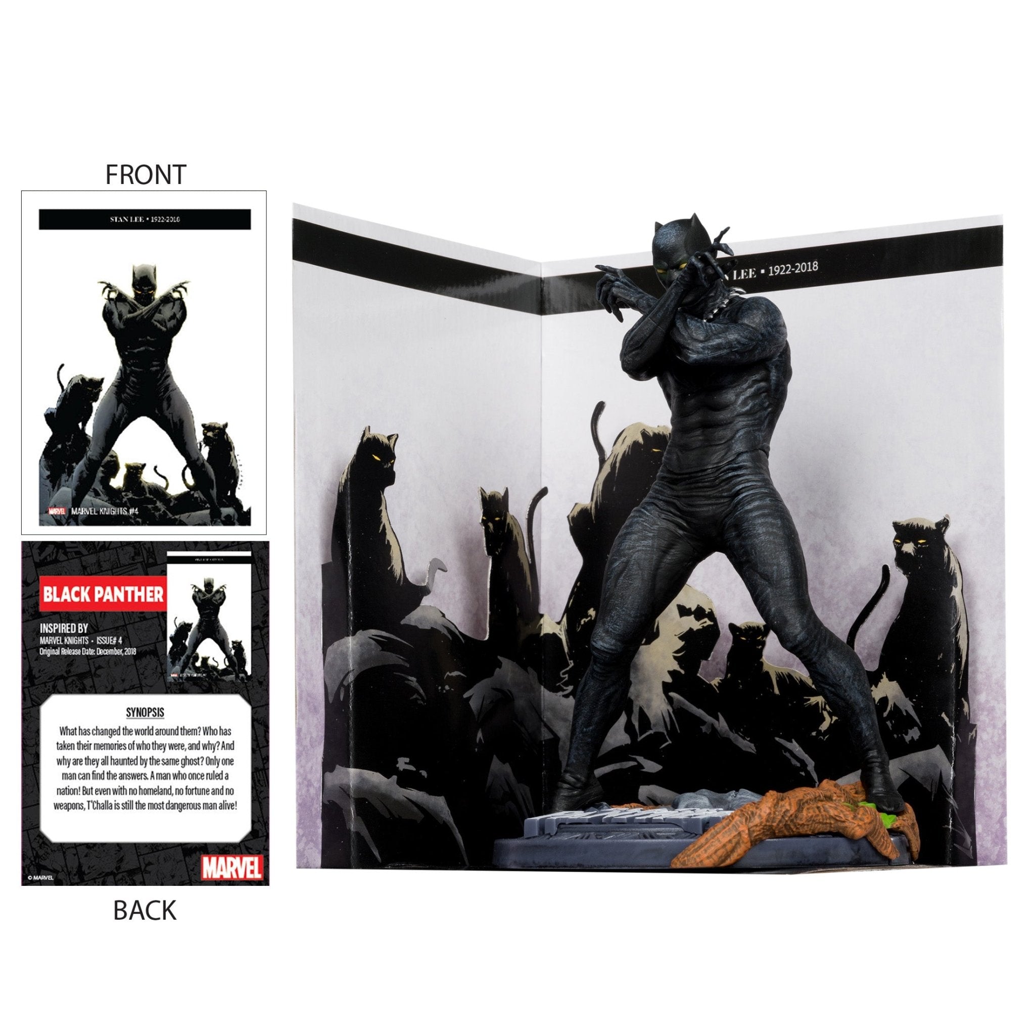 Marvel Collection 1:10TH Black Panther (Marvel Knights 4) - Mastermind Toys___247822