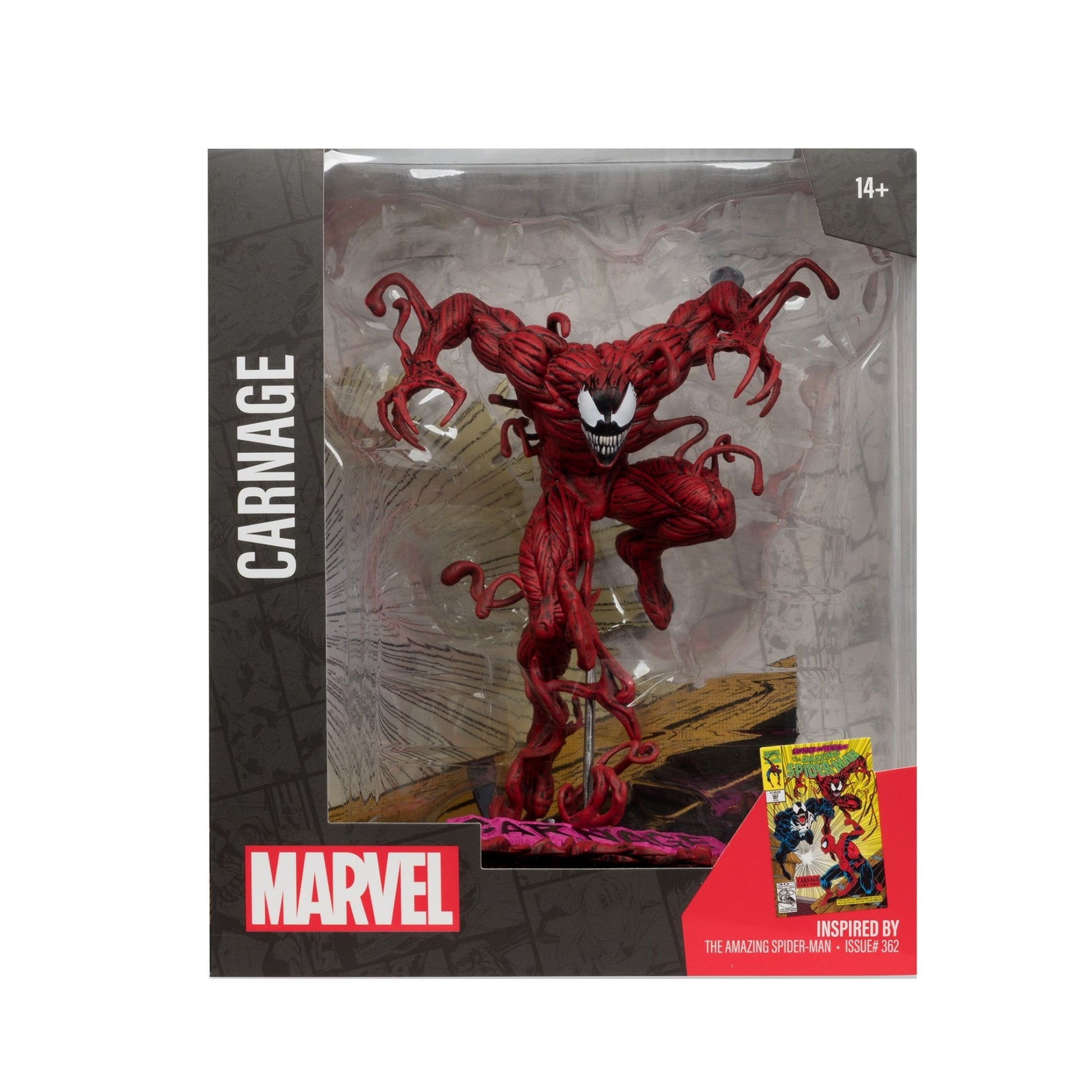 Marvel Collection 1:10th WV4 Carnage (The Amazing Spiderman 362) - Mastermind Toys___247825