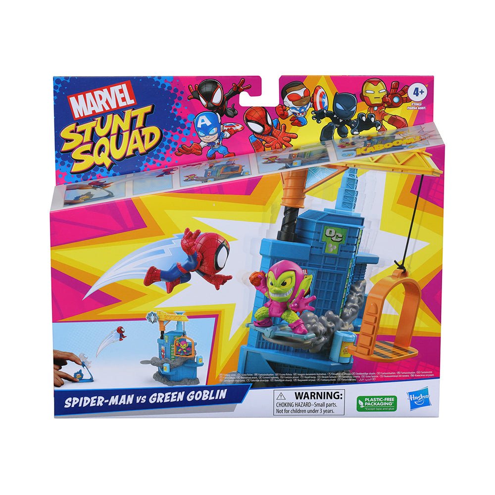 Marvel Stunt Squad Spider - Man vs Green Goblin Play Set - Mastermind Toys___228655