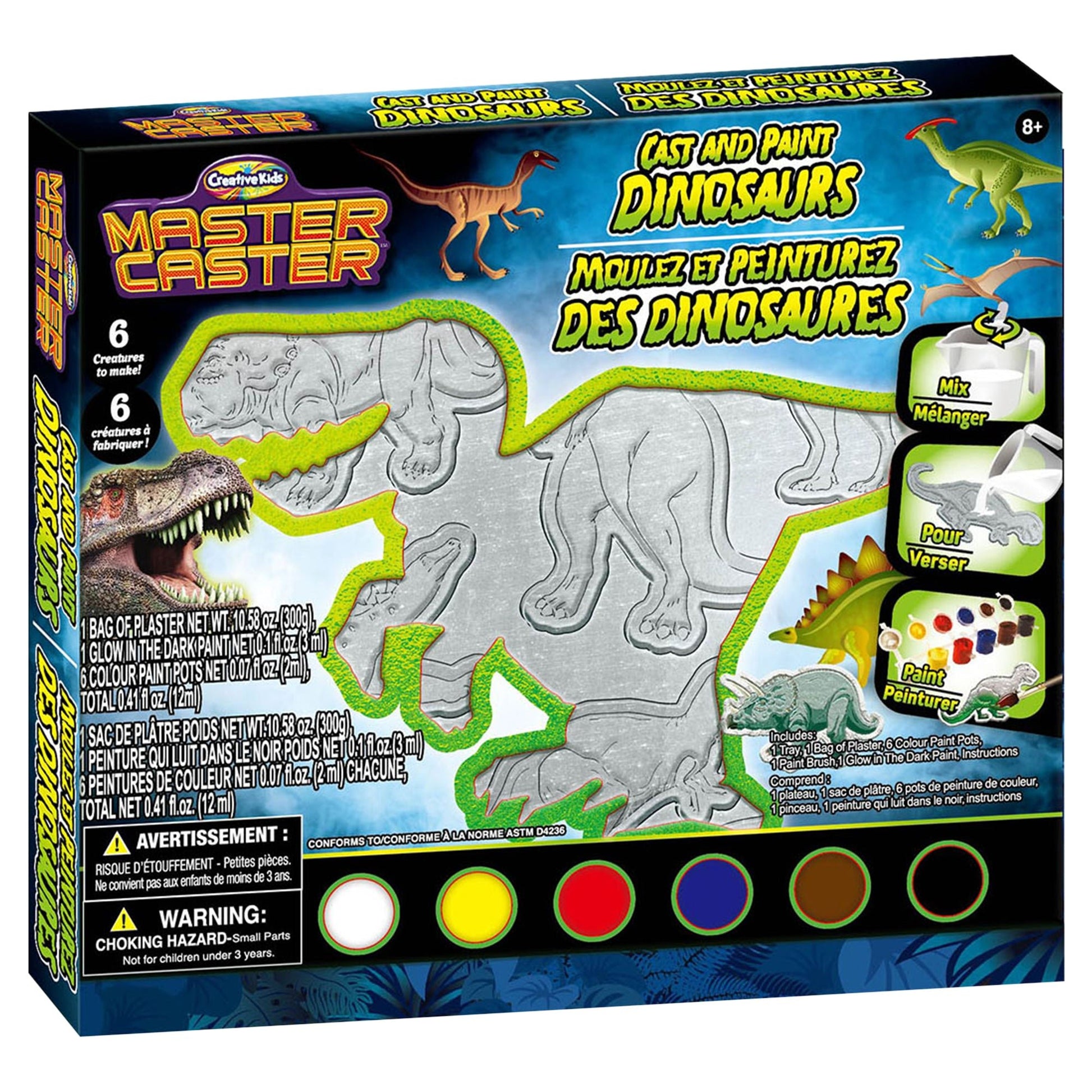 SES CREATIVE - 14206 - Fusione E Pittura - T-rex Con Scheletro - ePRICE SES CREATIVE - 14206 - Fusione E Pittura - T-rex Con Scheletro - ePRICE