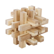 Mastermind Toys 3D Bamboo Lock Up Puzzle - Mastermind Toys___110321