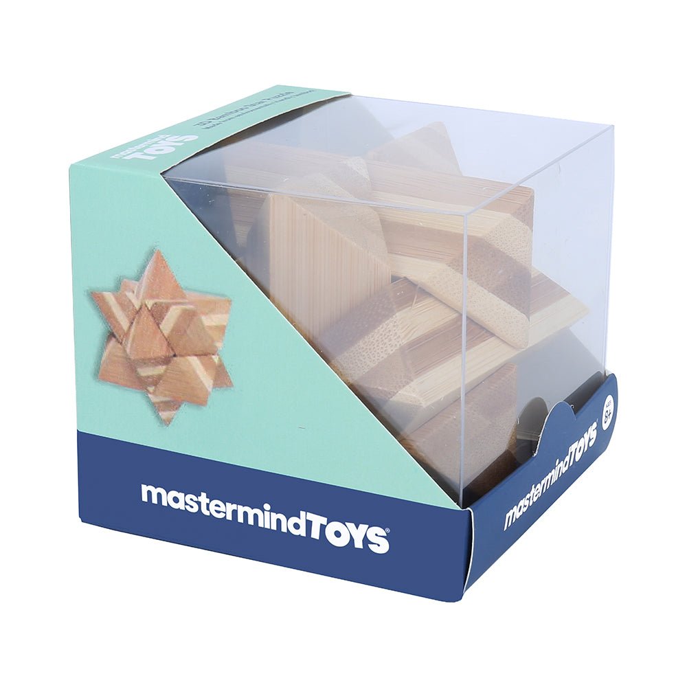 Mastermind Toys 3D Bamboo Star Puzzle - Mastermind Toys___110320