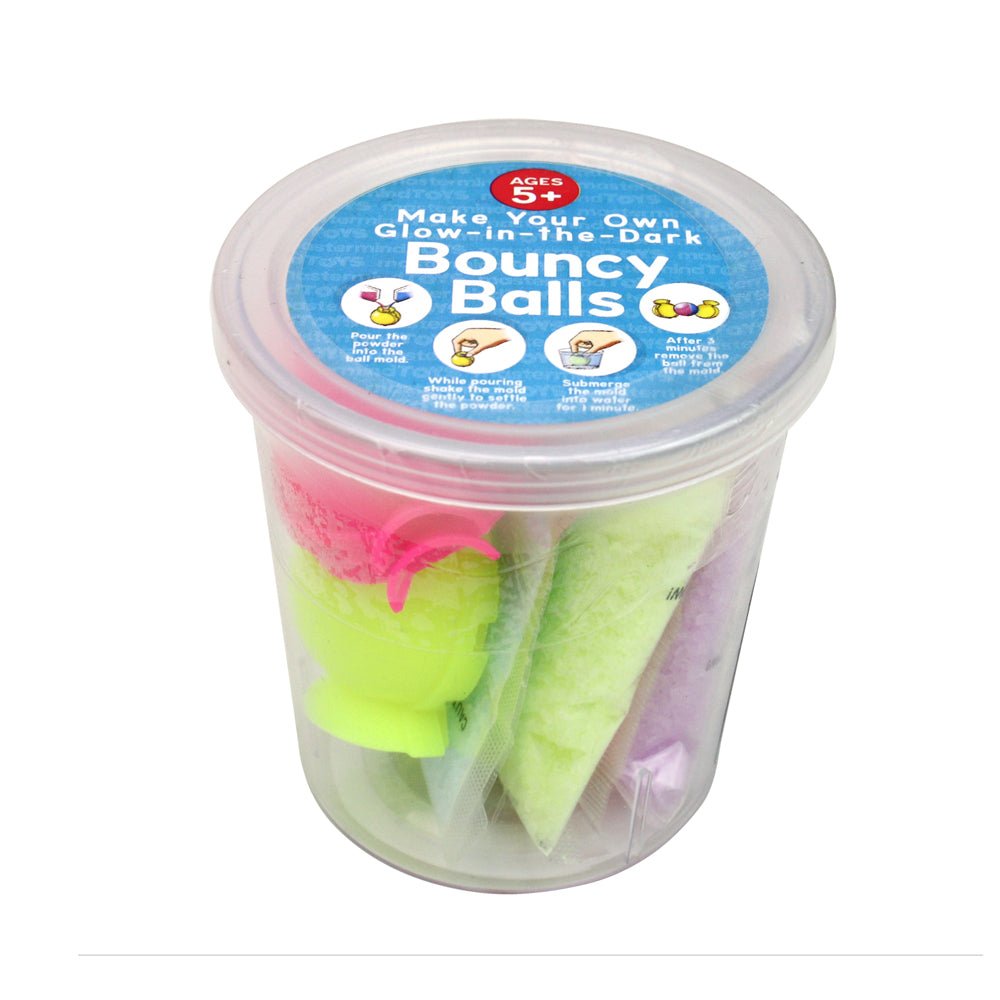 Mastermind Toys DIY Glow-in-the-Dark Bouncy Ball Kit - Mastermind Toys___207087