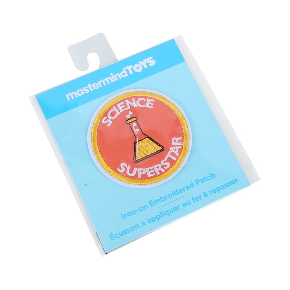 Mastermind Toys Iron - On Patch - Science Superstar - Mastermind Toys___227231