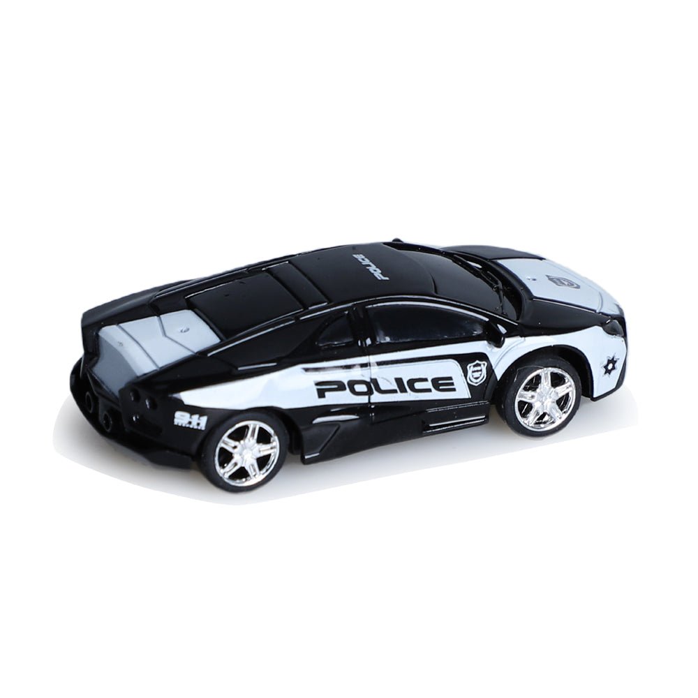Mastermind Toys Mini Remote Control Police Car 1:64 Scale - Mastermind Toys___213061