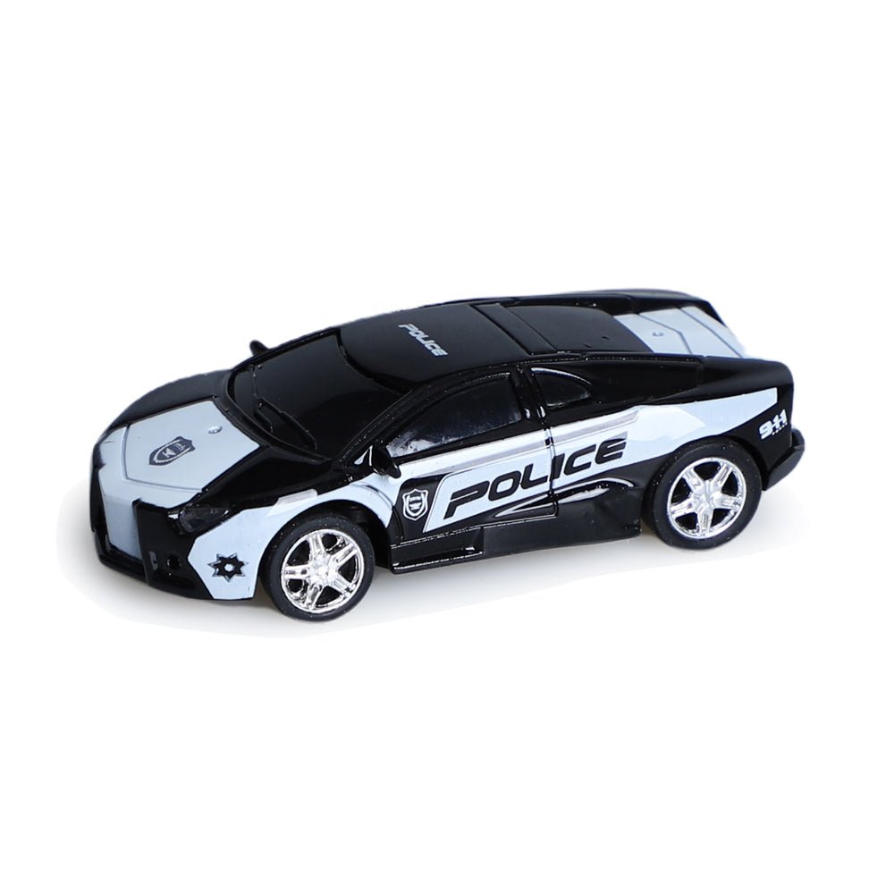 Mastermind Toys Mini Remote Control Police Car 1:64 Scale - Mastermind Toys___213061