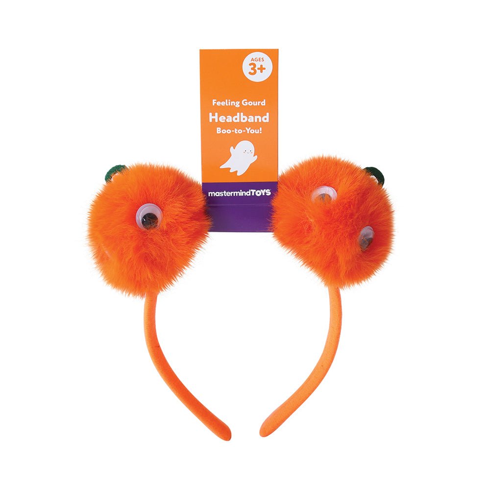 Mastermind Toys Pom Pom Headband Pumpkin - Mastermind Toys___229045