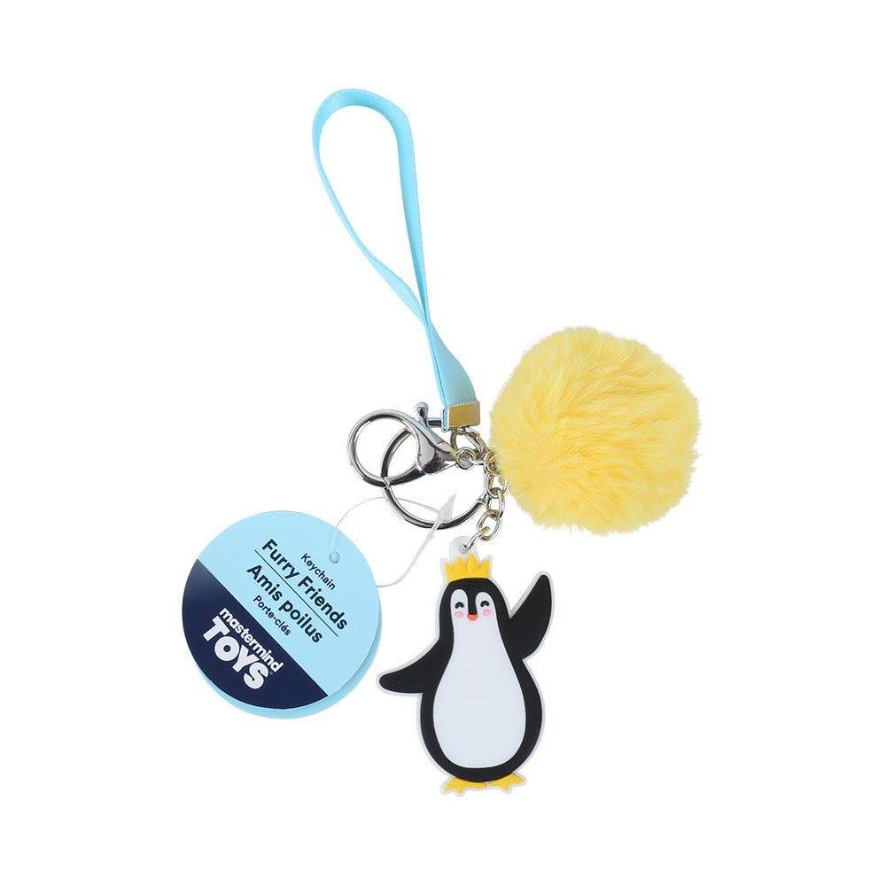Mastermind Toys Pom Pom Keychain - Penguin - Mastermind Toys___227203