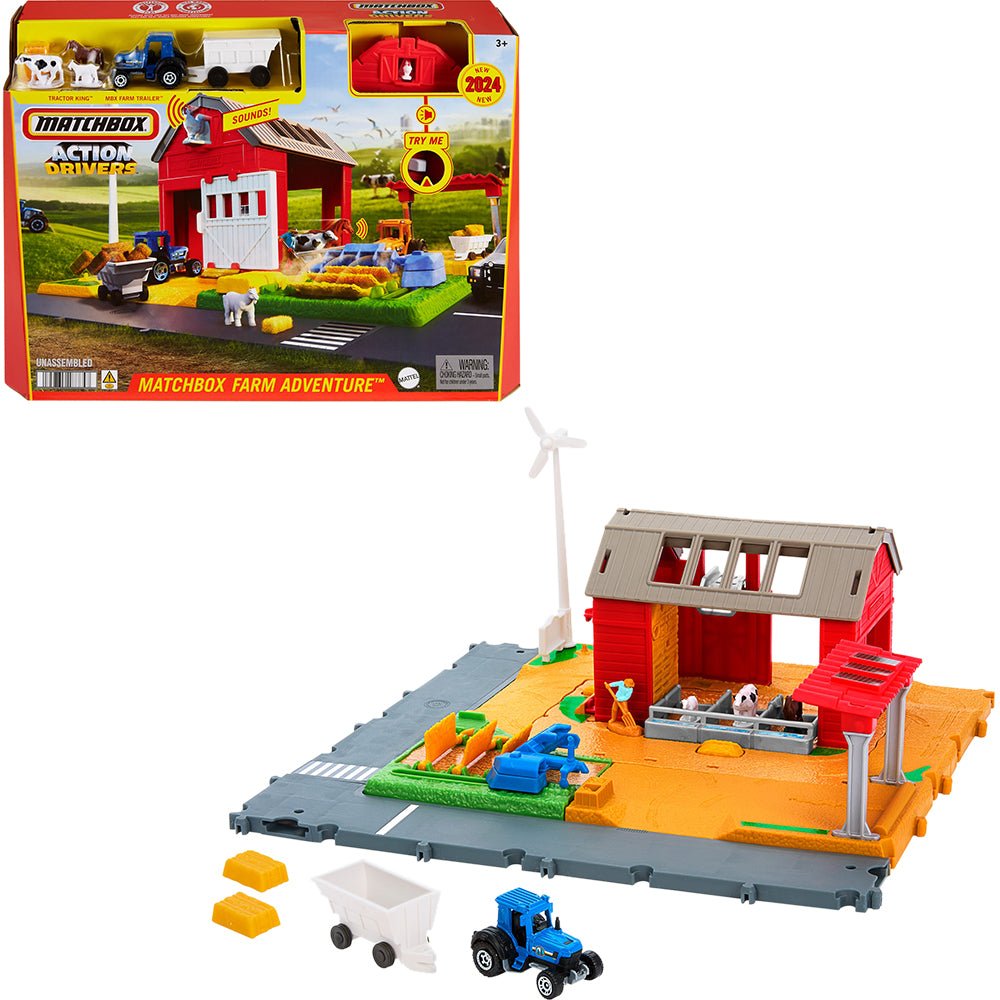 Jual Matchbox Action Drivers Farm Adventure - Trek Mobil Balap Di Jual Matchbox Action Drivers Farm Adventure - Trek Mobil Balap Di