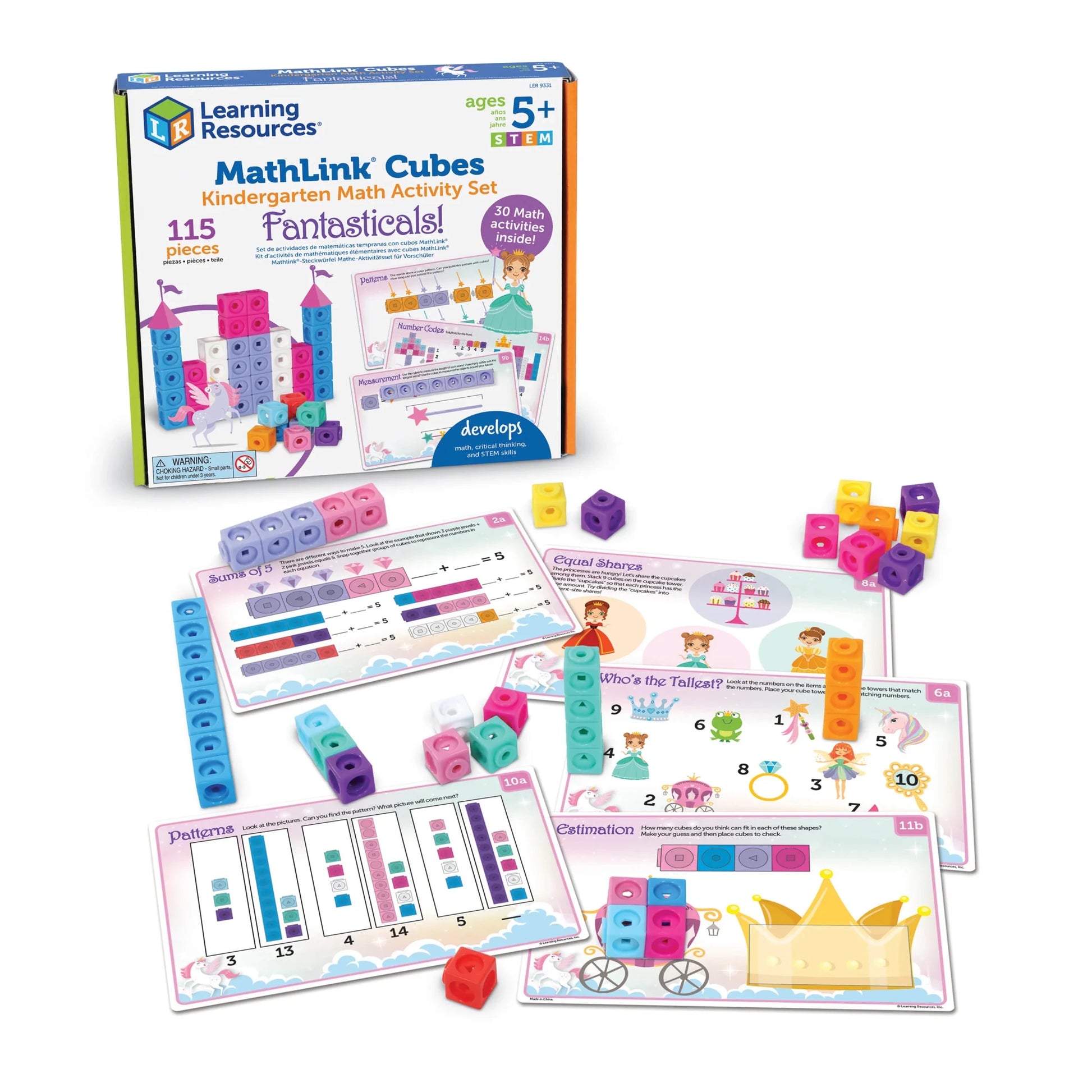 MathLink® Cube Activity Set - Fantasticals - Mastermind Toys___255209