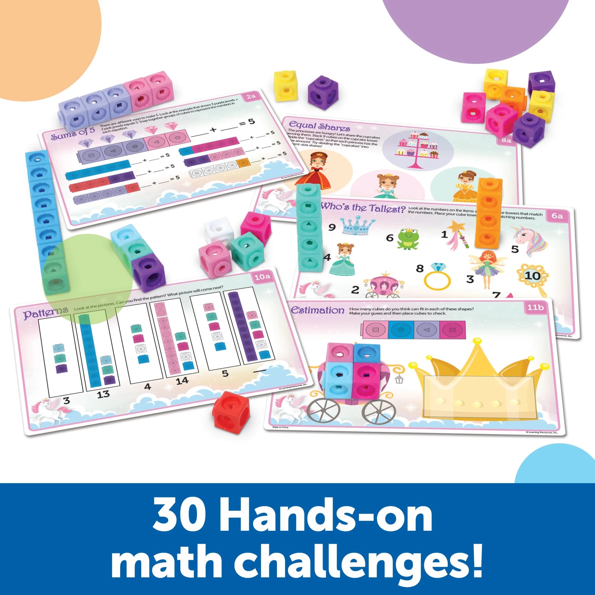MathLink® Cube Activity Set - Fantasticals - Mastermind Toys___255209