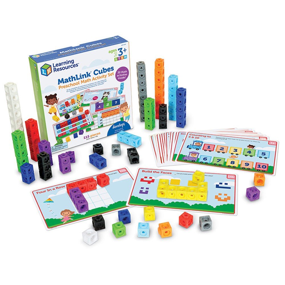 Mathlink® Cubes Preschool Math Activity Set - Mastermind Toys___255211