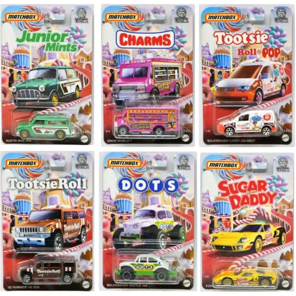 Mattel Matchbox Cars 1:64 Candy Asst - Mastermind Toys___247140