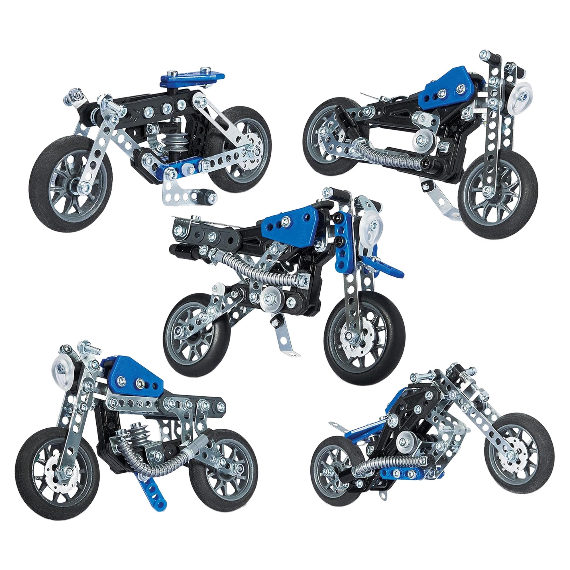 MeccaN 5 Multi Model Set - Motorcycles - Mastermind Toys___248171