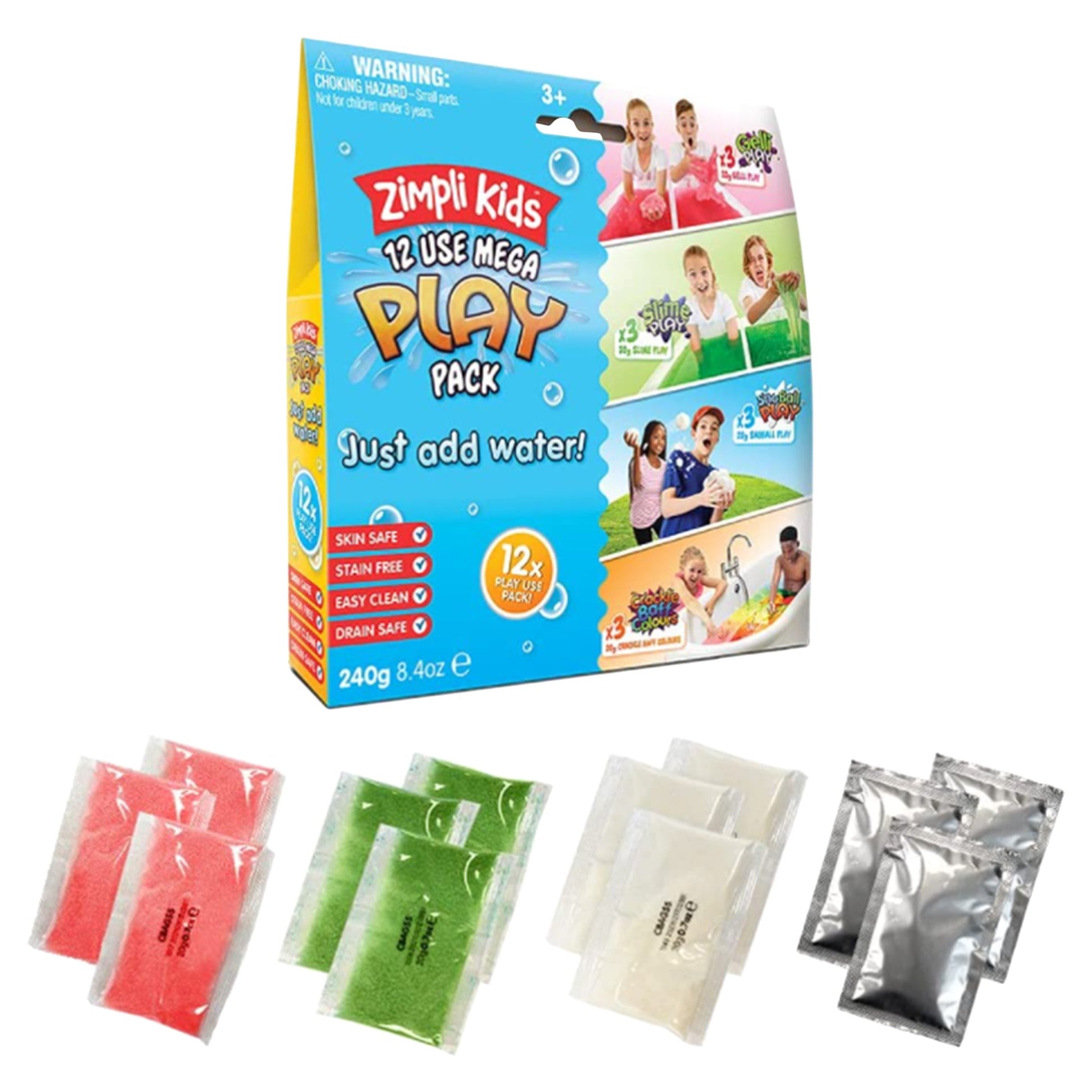 Mega Play Pack - 240g 12 Use Pack - Mastermind Toys___249127