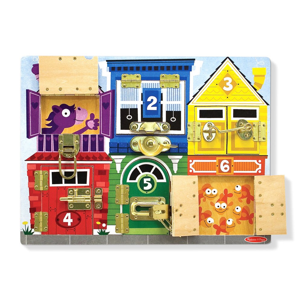 Melissa & Doug Latches Board - Mastermind Toys___234431