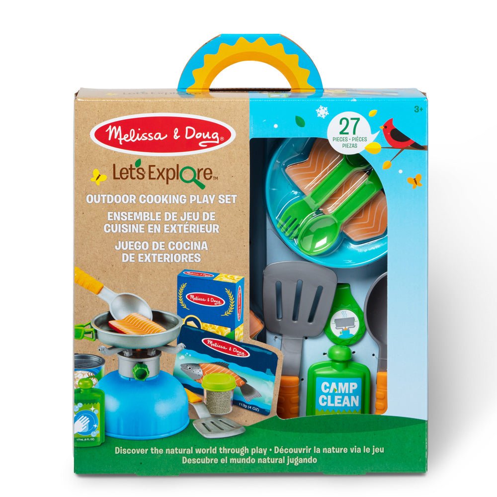 Melissa & Doug Let's Explore Outdoor Cooking Playset - Mastermind Toys___234563