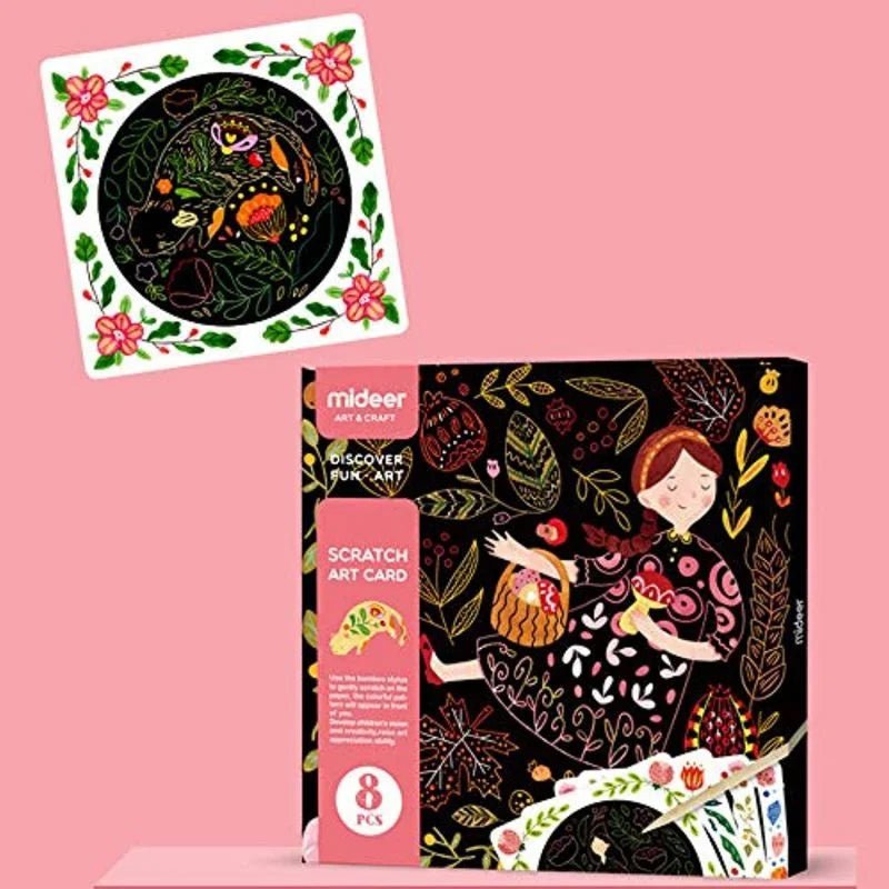 Mideer Scratch Art Card - Mastermind Toys___255215