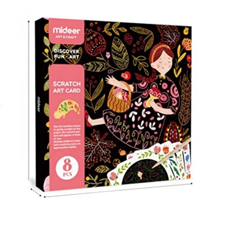 Mideer Scratch Art Card - Mastermind Toys___255215