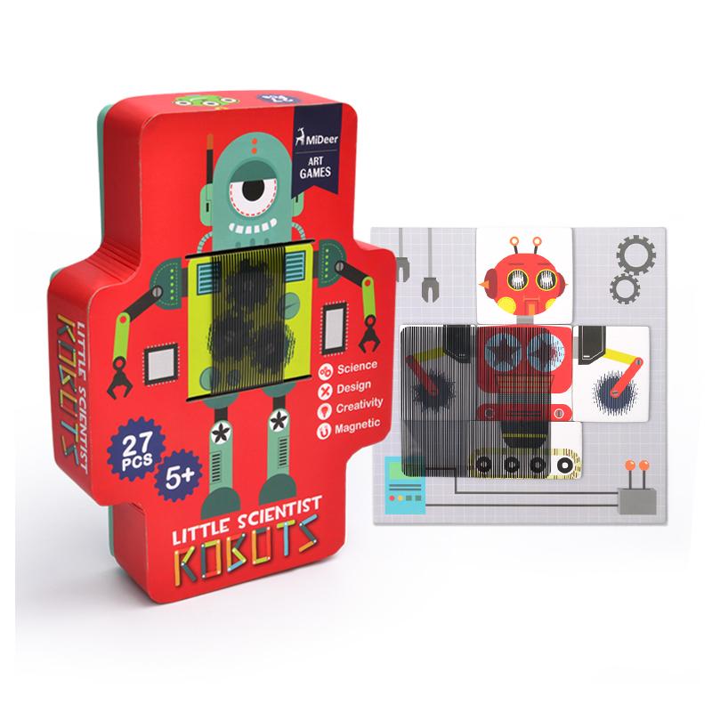 Mideer Little Scientist Robots Puzzle
