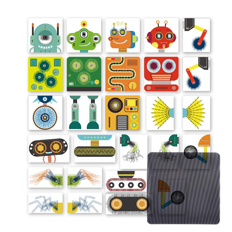 Mideer Little Scientist Robots Puzzle