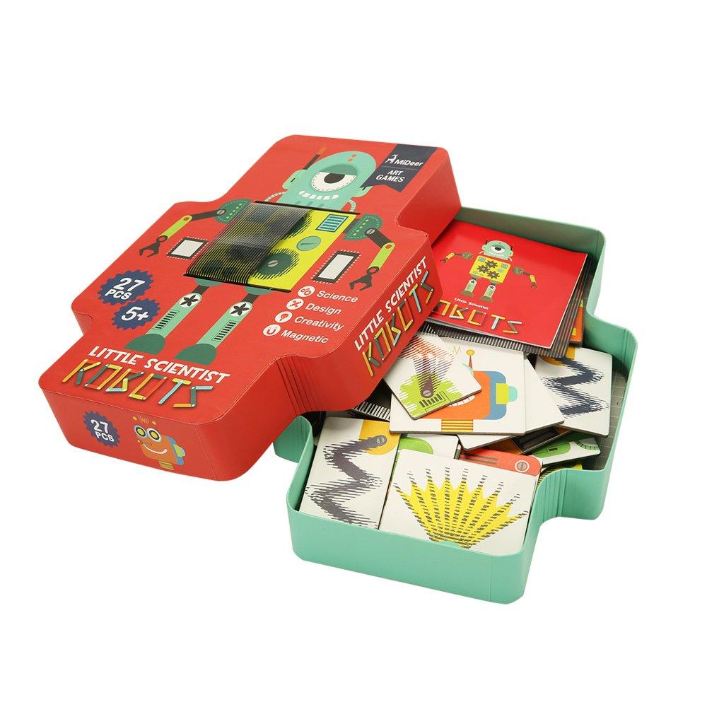 Mideer Little Scientist Robots Puzzle