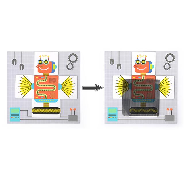 Mideer Little Scientist Robots Puzzle