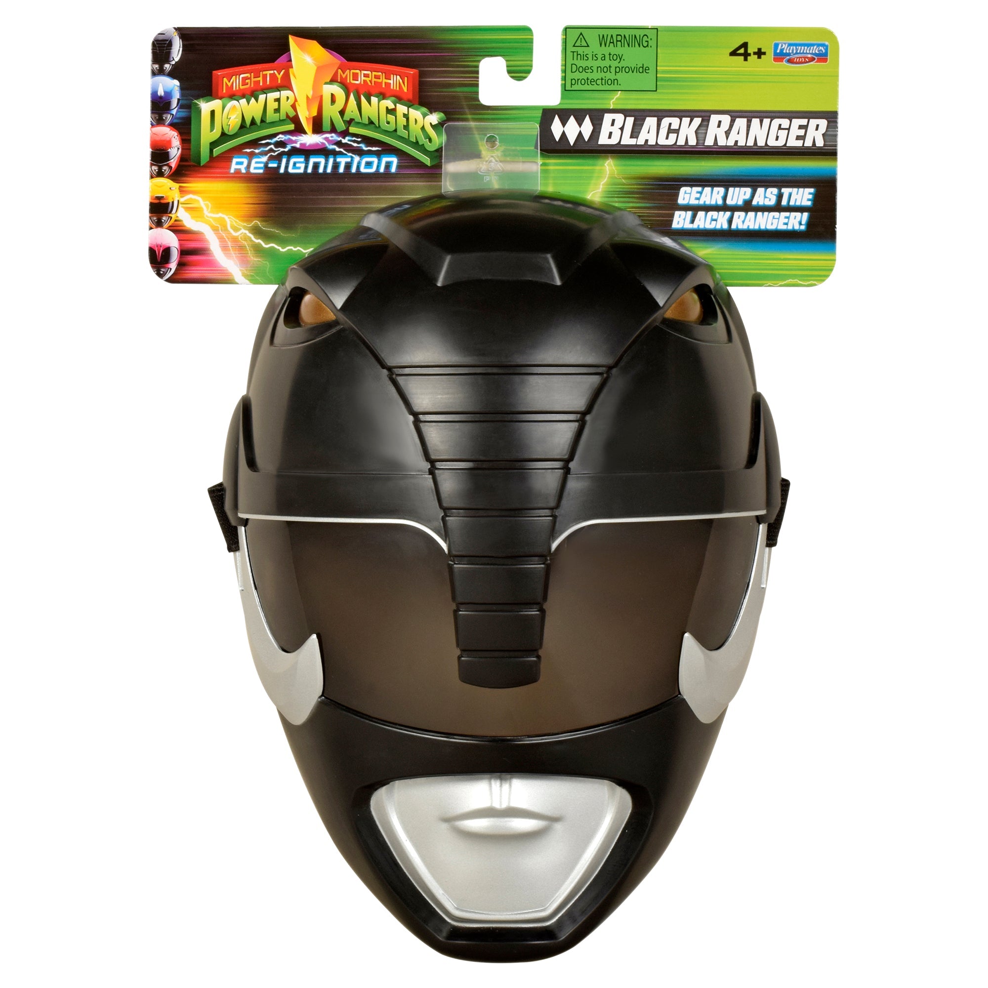 Mighty Morphin Power Rangers - Black Ranger Mask - Mastermind Toys___247634