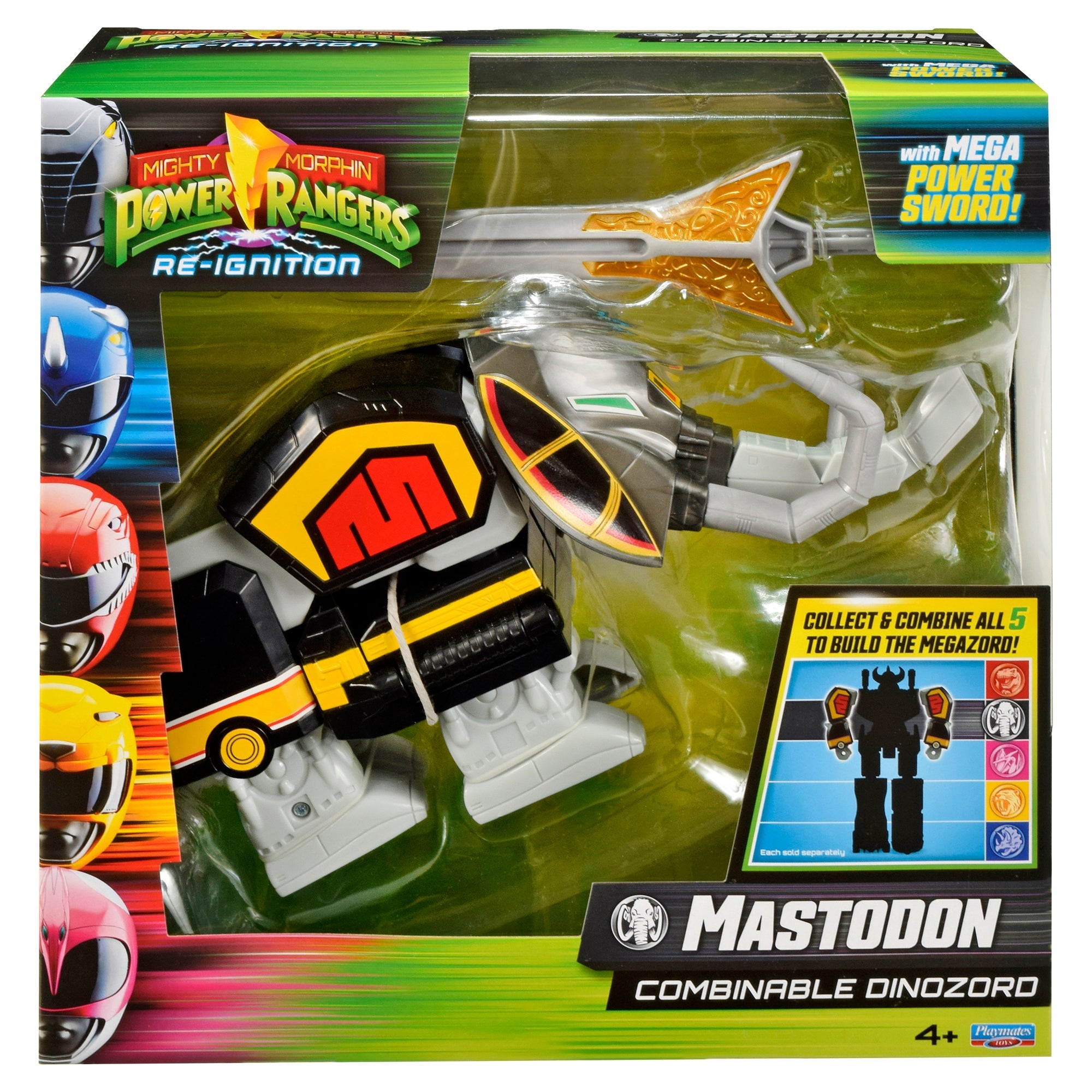 Mighty Morphin Power Rangers - Mastodon Dinozord - Mastermind Toys___247645