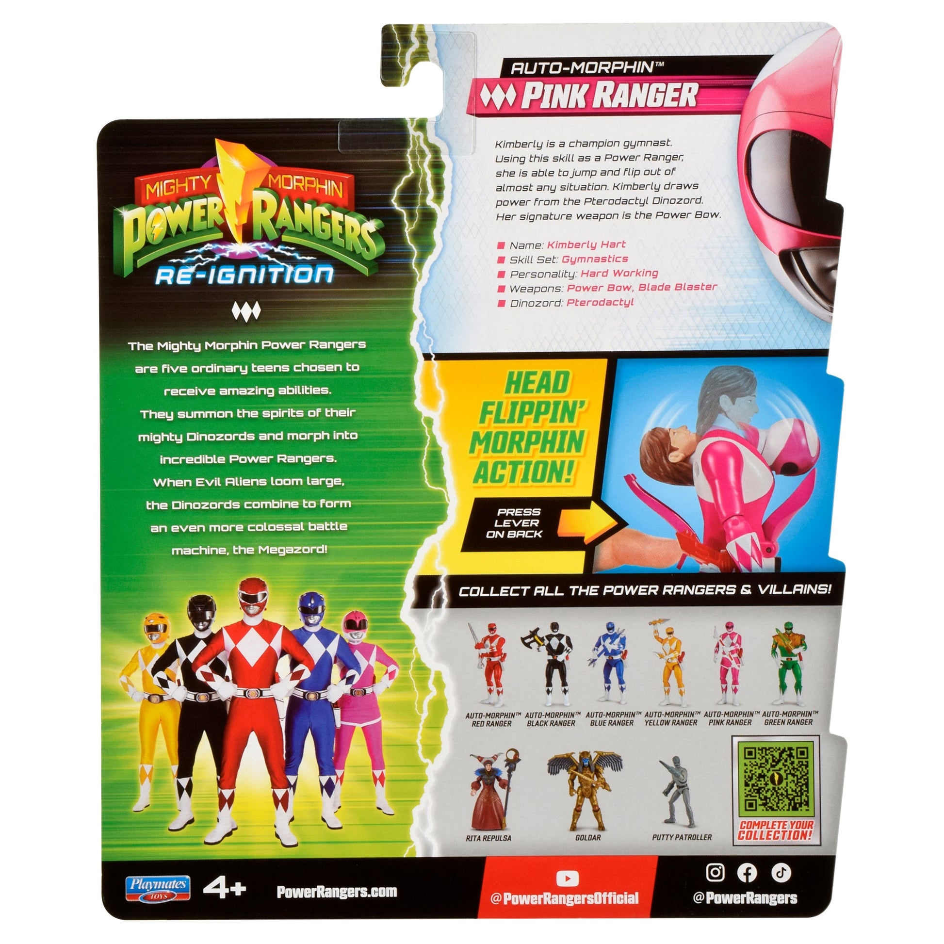 Mighty Morphin Power Rangers - Pink Ranger Figure - Mastermind Toys___247631