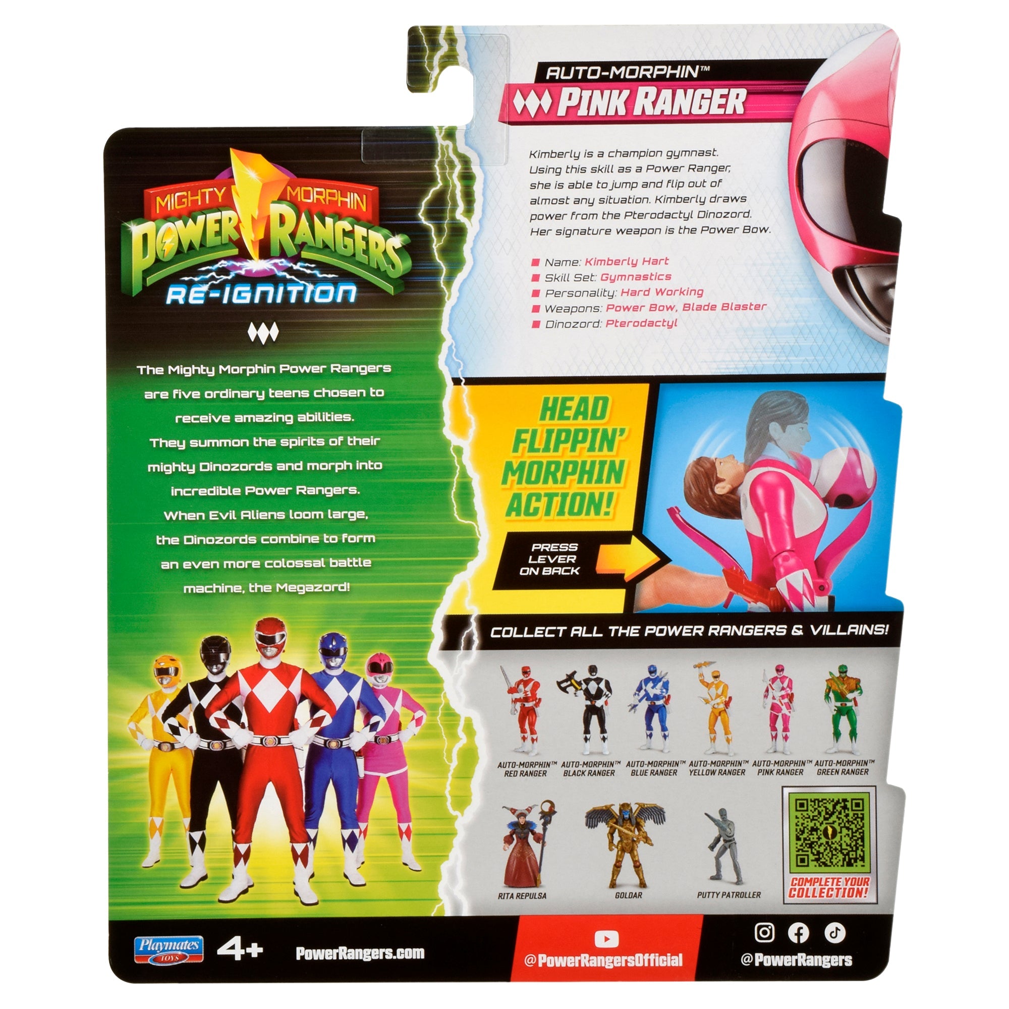 Mighty Morphin Power Rangers - Pink Ranger Figure - Mastermind Toys___247631