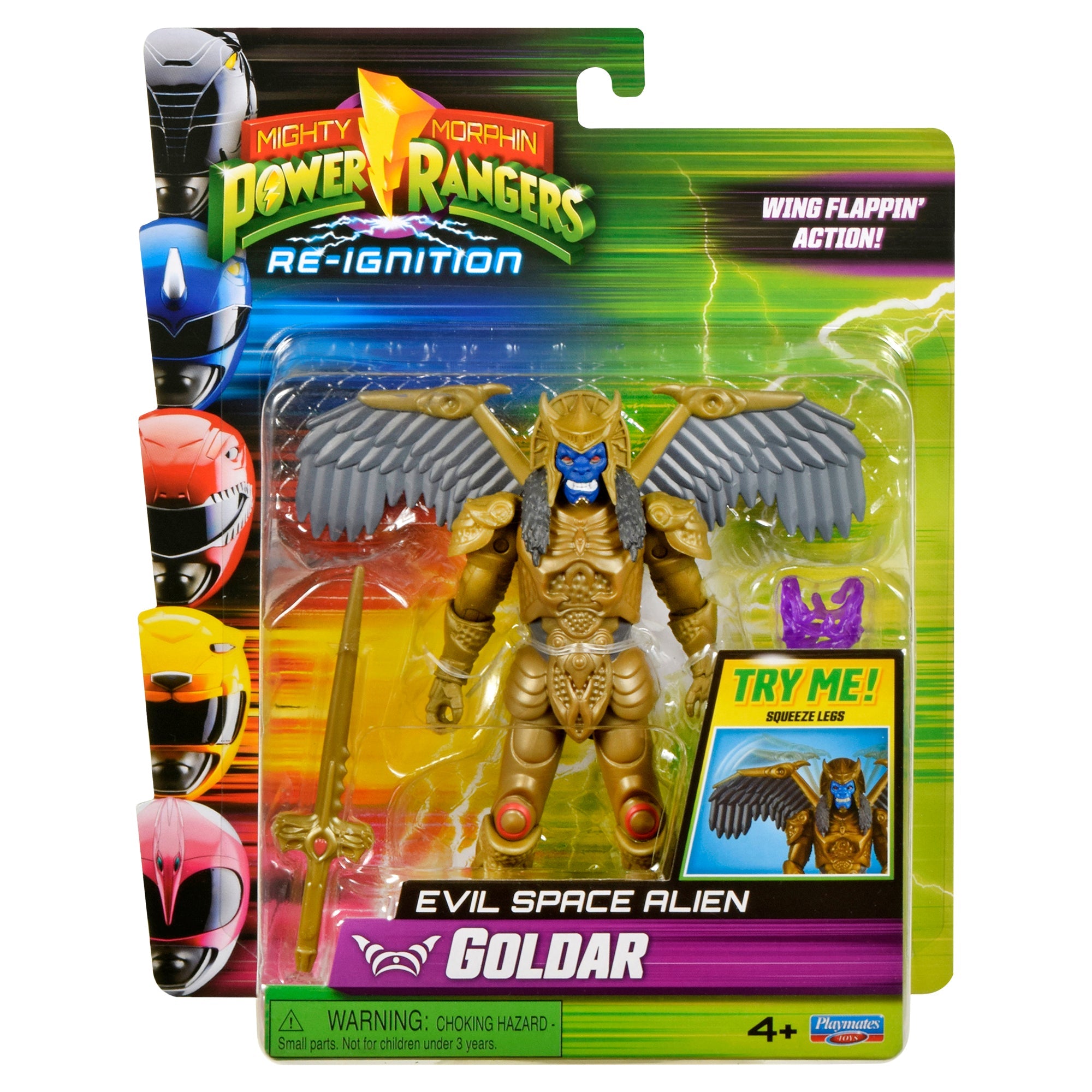 Mighty Morphin Power Rangers - Villains Figure - Goldar Figure - Mastermind Toys___247623
