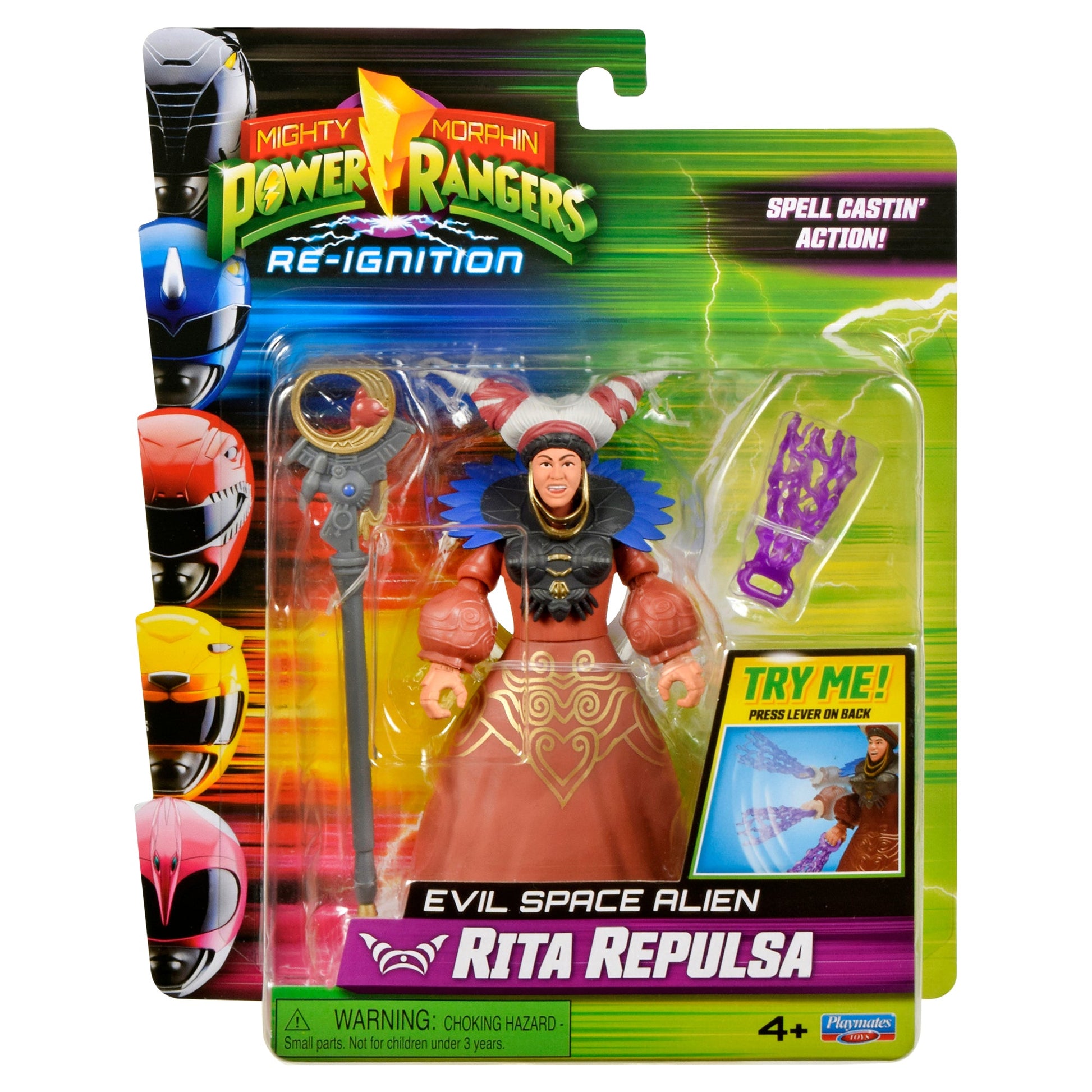 Mighty Morphin Power Rangers - Villains Figure - Rita Repulsa - Mastermind Toys___247622