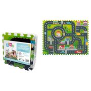 Mima - City Road Truck Puzzle Foam Mat 12 - Piece - Mastermind Toys___247304